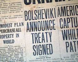 On This Day March 3rd 1918 – The Treaty of Brest-Litovsk.